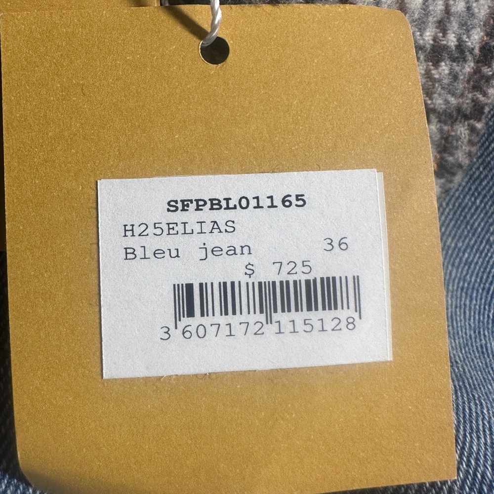 Elias Denim Jacket Front Button - Picture 7 of 7